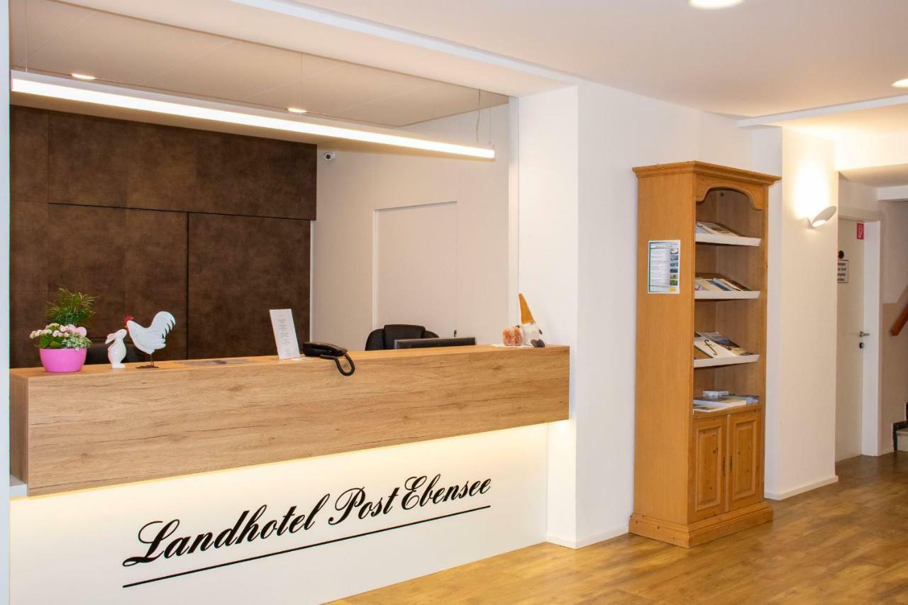 Landhotel Post Ebensee Am Traunsee ***S Exteriör bild